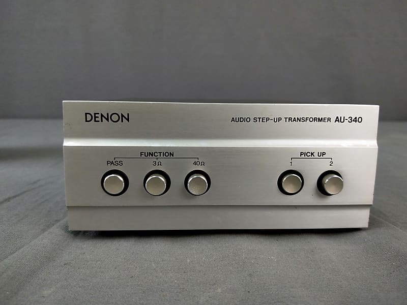 Denon AU-340 Audio Step-Up transformer In Excelleent | Reverb Greece