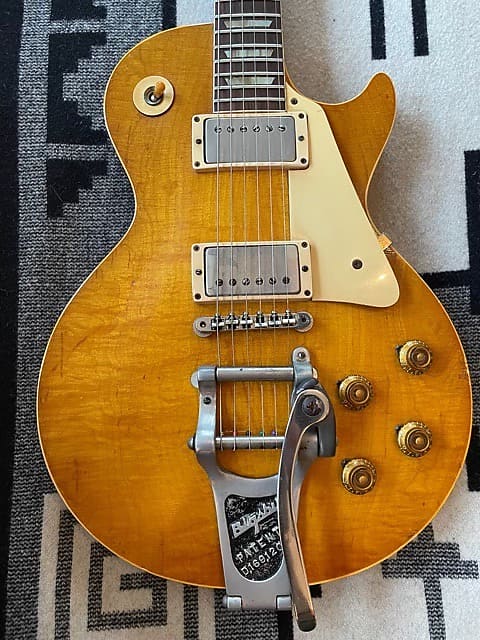 Gibson Les Paul Standard from the Alan Rogan Collection ex celebrity owner 1958 Sunburst imagen 1