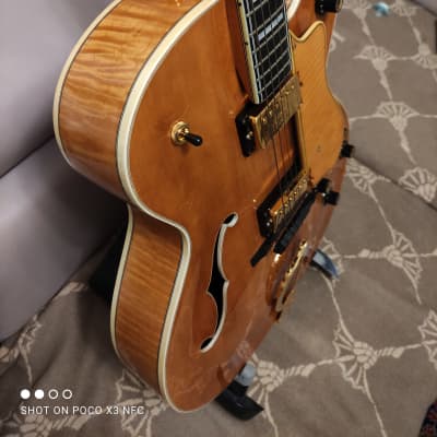 CERTIFIED 1960 Guild X-500 Blond Stuart Steward Special ordered with engraved DeArmonds  Archtop Dream image 18