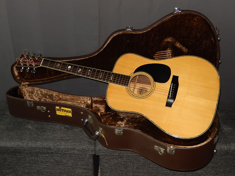 MADE IN JAPAN 1980 - MORRIS W60 - ABSOLUTELY AMAZING - MARTIN D41 STYLE - ACOUSTIC GUITAR image 1