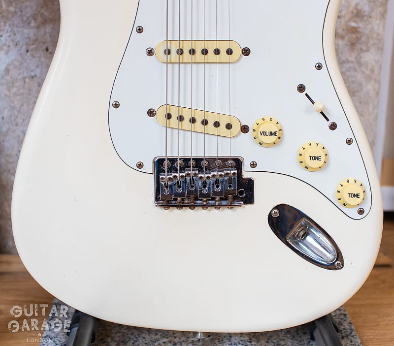 1990 Fender USA Export I-serial Stratocaster Olympic White