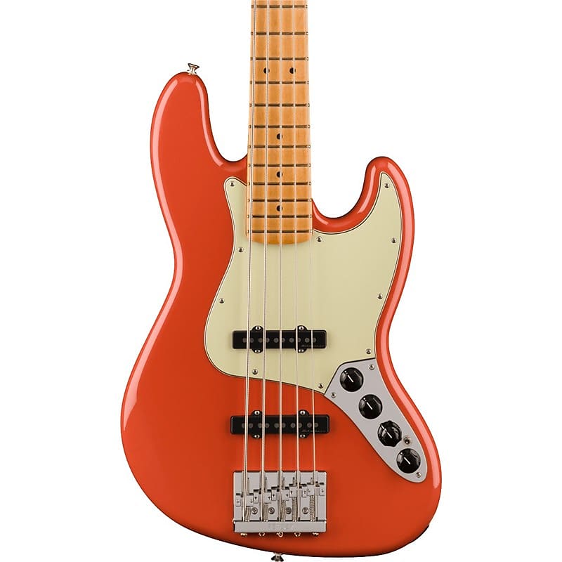 Fender Player Plus Jazz Bass V, 5-String, Fiesta Red image 1