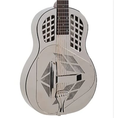 Recording King RM-991-R | Roundneck All-Metal Resonator Guitar.  New with Full Warranty! image 4