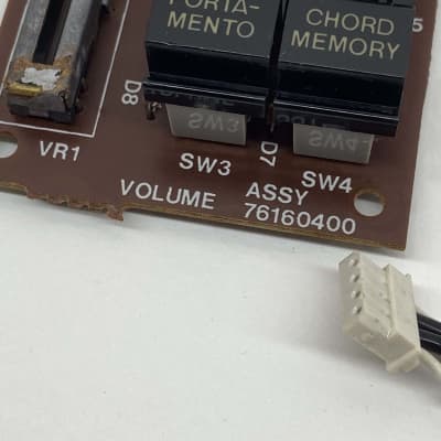 Roland Alpha Juno 1 & 2 - Slider Board ASSY 76160400 image 3