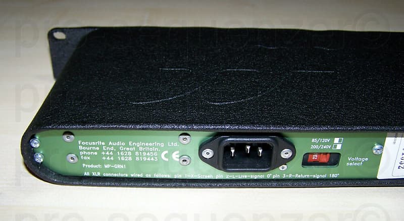 Focusrite Green 1 2-Channel Microphone Preamp