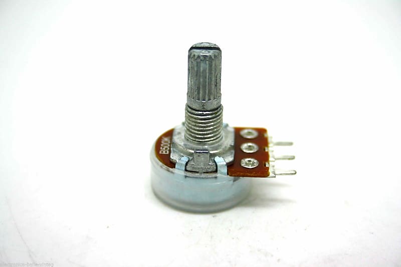 MINI POTENTIOMETER ALPHA B500K 500K 16mm LINEAR PC MOUNT | Reverb