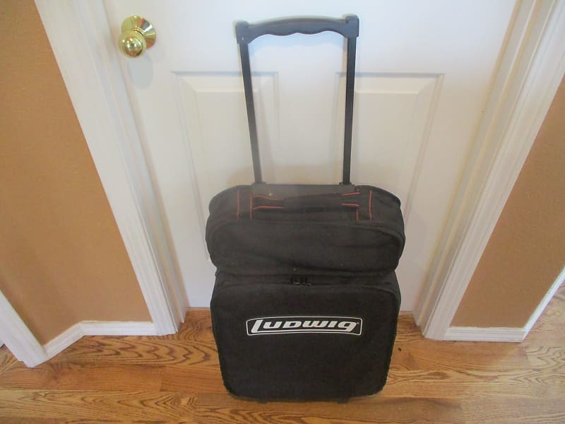 Ludwig Rolling Snare Drum Case W/Wheels & PullOut Handle, Reverb