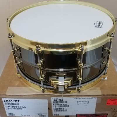 Ludwig 6.5x14" *In Stock Now* Black Beauty "Brass On Brass" Snare Drum Tube Lugs | NEW Authorized Dealer image 6