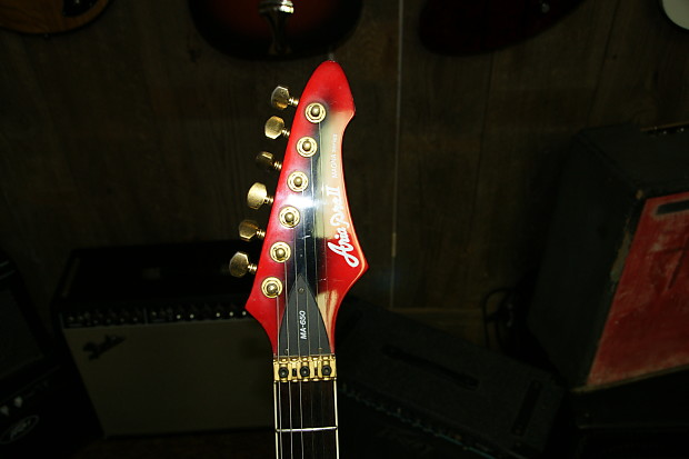 Aria Pro 2 MA 650 90s Red&Black | Reverb
