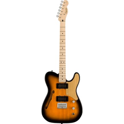 Squier Paranormal Cabronita Telecaster Thinline Electric Guitar, 2-Color Sunburst image 1