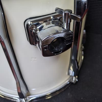 1990s Pearl MLX  Maple Shell 12 x 14" White Lacquer Tom - Looks Really Good - Sounds Great! image 3