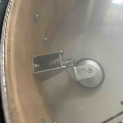 Pearl 5.5x14 Snare Drum Ginger Glitter 1960s image 11