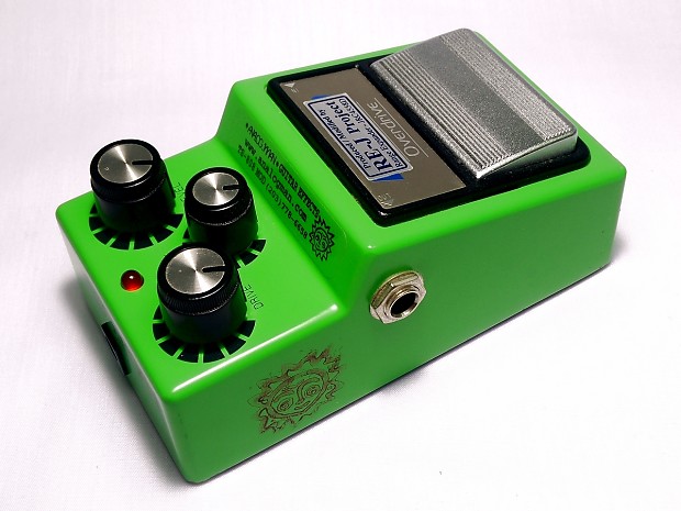 Analogman RE-J Project Maxon OD-9 Overdrive Silver Mod | Reverb