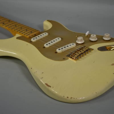 Coop Guitars "Wish You Were Here" S- Style Blonde Relic Finish w/HSC image 4