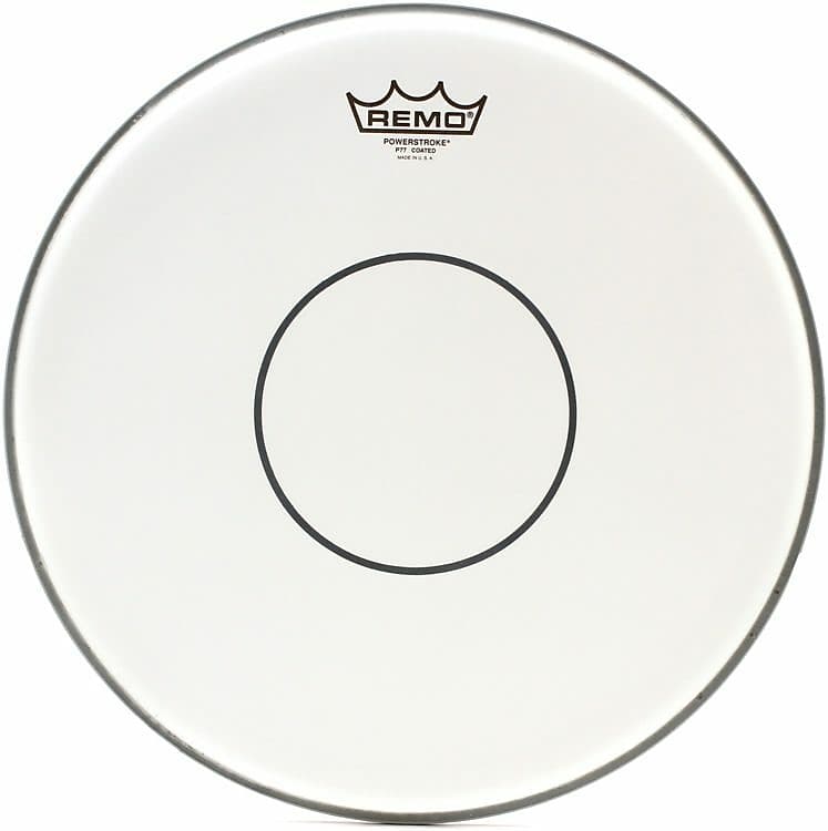 Remo P77 Powerstroke 77 Coated Clear Dot 13" Snare Drumhead image 1
