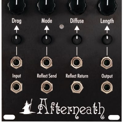 EarthQuaker Devices Afterneath Reverb Eurorack Module 2020 - 2021 - Black image 1