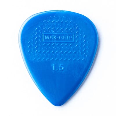 Dunlop 449R1.5 Max-Grip Nylon Standard Electric Guitar Picks Blue 1.50mm 72-Pack image 3