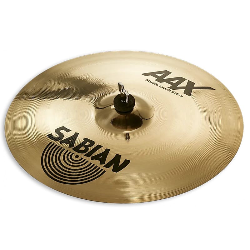 Sabian 16" AAX Studio Crash Cymbal 2002 - 2018 image 1
