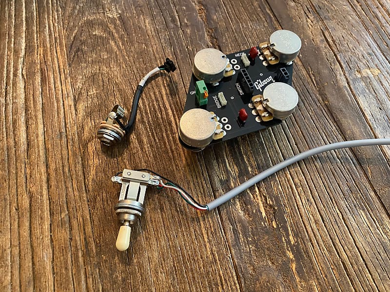 Free USA Shipping 2021 Gibson USA Les Paul PCB Wiring Reverb