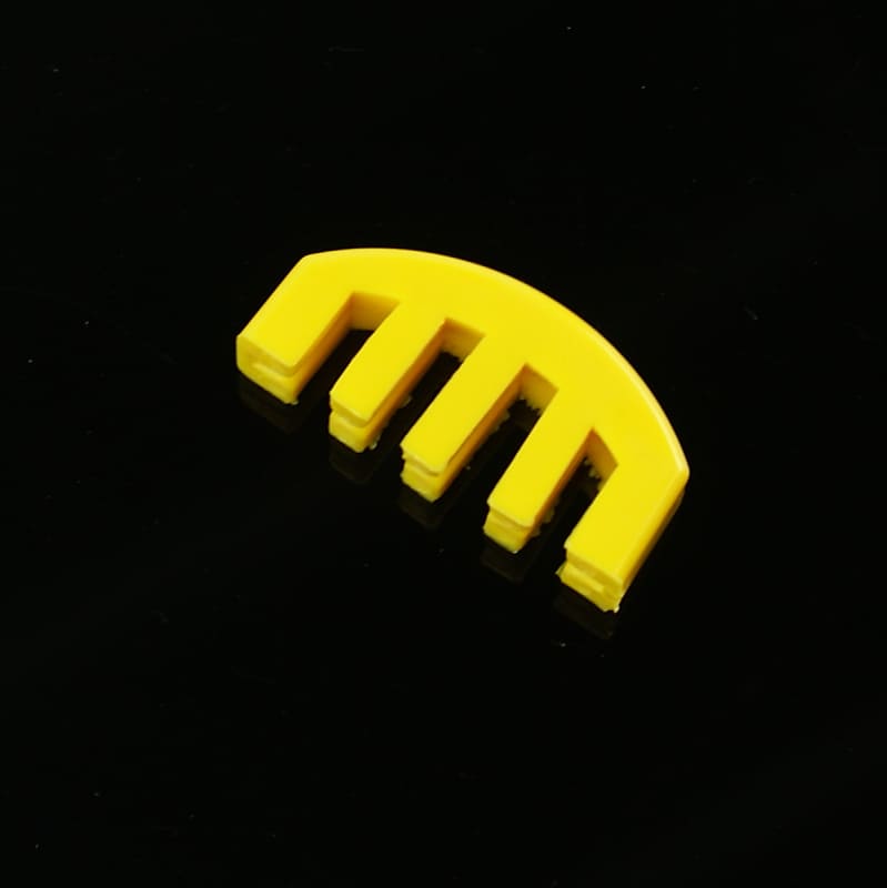 Ultra Mute Heavy Rubber 4/4 Acoustic Violin Fiddle Practice USA ,Yellow image 1