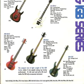 Aria Pro II Integra IGB-600 / DLX Faith No More 1990 Black