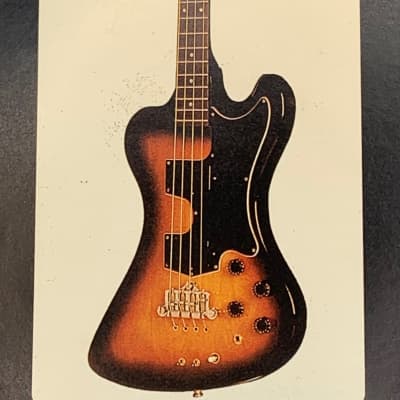 Gibson RD Artist Bass Dealer Sheet  1980 for sale