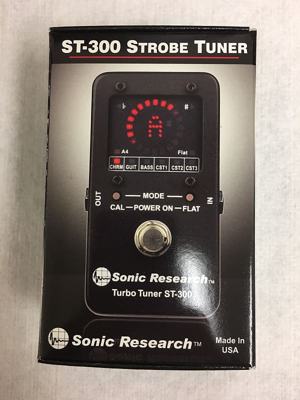 Sonic Research ST-300 strobe tuner | Reverb