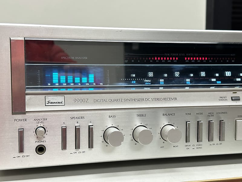 Sansui 9900Z Quartz Synthesizer DC Vintage Stereo Receiver | Reverb