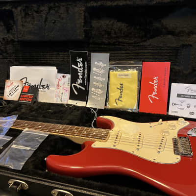 Fender Stratocaster 2014 Channel Bound Dakota Red FSR Limited Edition image 3