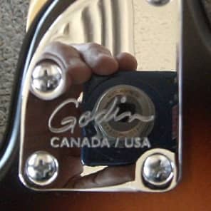 Godin Session 033928 Electric Guitar w/ Gig Bag Canada/USA Made Vintage Burst Finish -USED image 9