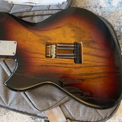 2019 Novo Guitars Serus S 3 Tone Sunburst rare Ash body image 14