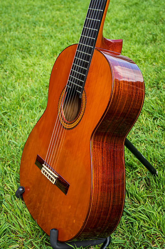 1977 Ramirez 1A, Cedar/Indian Rosewood, Luthier Stamp #5, New Fingerboard Low Action image 1