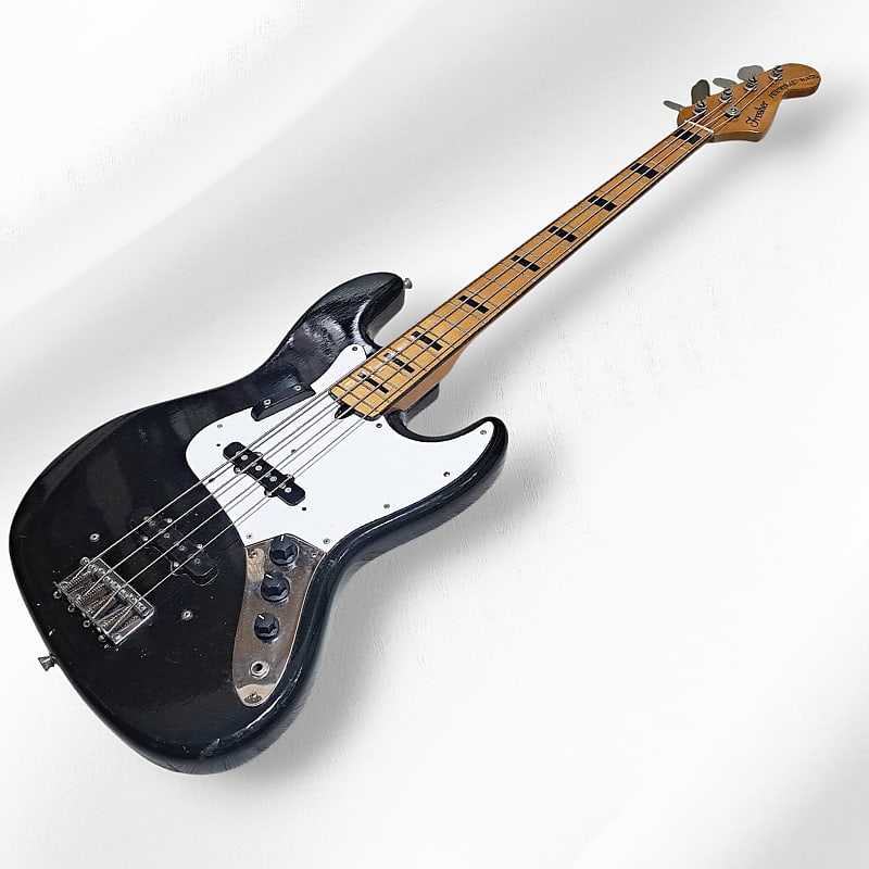 Fresher Jazz Bass Mid 70s - Black | Reverb