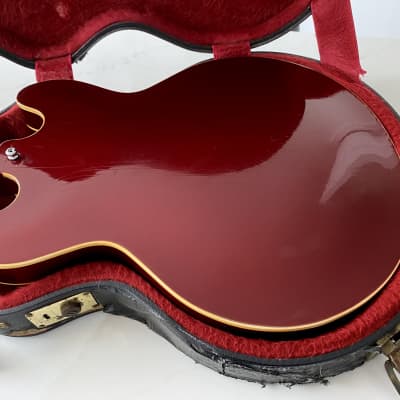 Gibson EB-2 1968 - Sparkling Burgundy Metallic WITH HARDCASE image 14