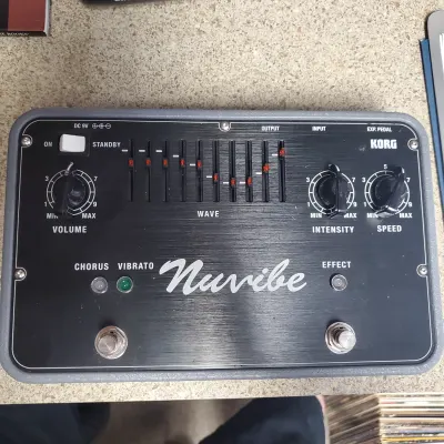 Korg Nuvibe Chorus/Vibrato Pedal with Expression Pedal for sale