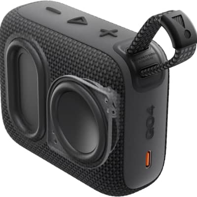 JBL Go 4 - Ultra-Portable, Waterproof and Dustproof Bluetooth Speaker, Big Pro Sound with Punchy bass, 7-Hour Built-in Battery, Made in Part with Recycled Materials (Purple) image 5