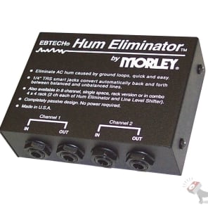 Ebtech HE-2 Dual-Channel Hum Eliminator