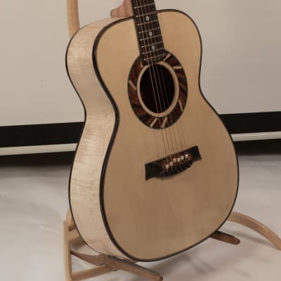 Portland Guitar OM Flamed Maple with Adirondack Spruce image 1