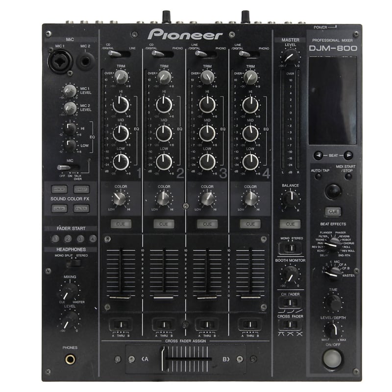 名機 Pioneer DJM-800 (2006年製) 取扱説明書付 - DJ機器