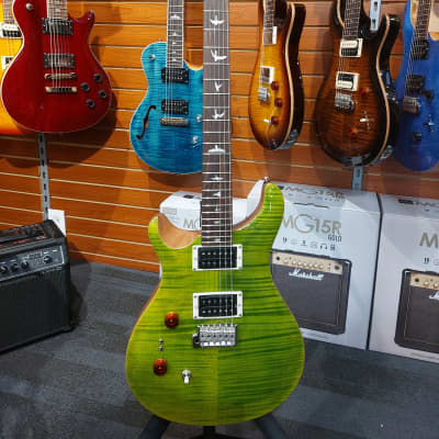 PRS SE Custom 24-08 Electric Guitar in Eriza Verde | Reverb