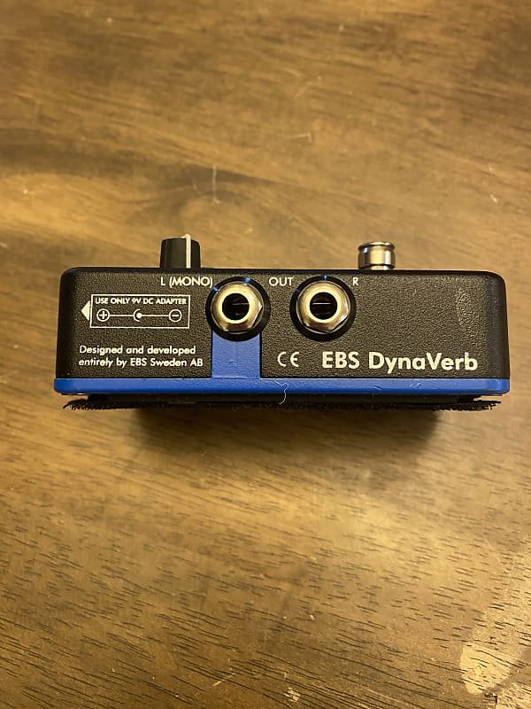 EBS DynaVerb High Dynamics Stereo Reverb Pedal | Reverb