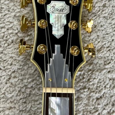 D'Angelico Excel SS Semi-Hollow Body Guitar, Vintage Sunburst, DAESSVSBGTPO image 5