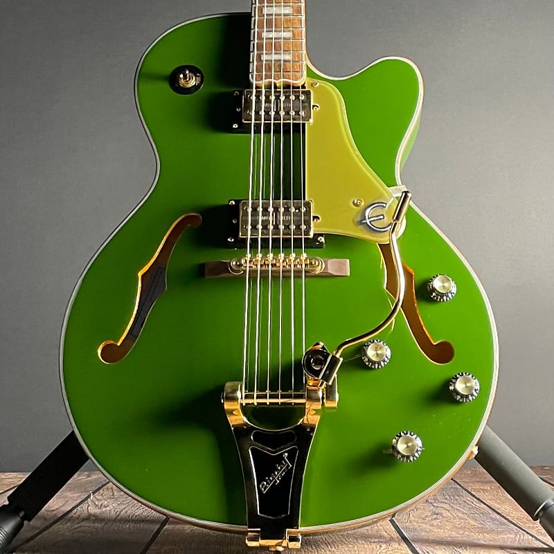 Epiphone Emperor Swingster- Forest Green Metallic (7lbs 5oz)