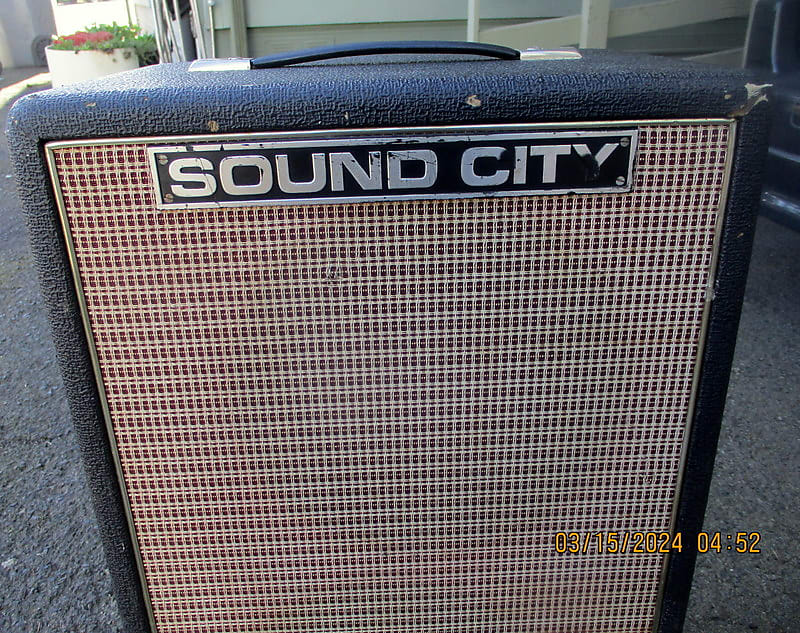 Sound City PA-210 MID 60'S - BLACK image 1