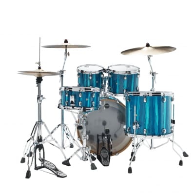 Tama MBS42S-SKA Starclassic Performer Shell Kit 4 pcs - Sky Blue Aurora/Chrome HW image 8