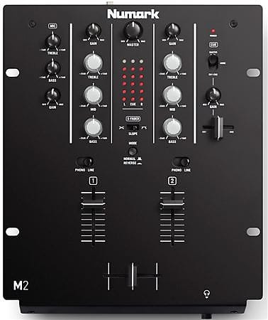 Numark M2 Black DJ Mixer image 1