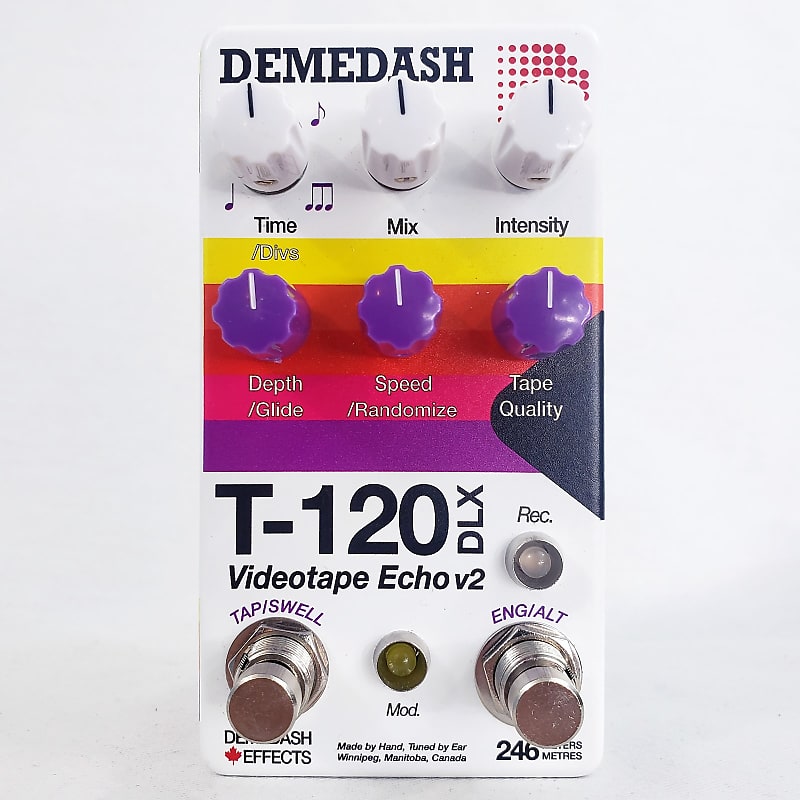 Demedash Effects T-120 Deluxe Videotape Echo V2 image 1