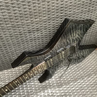 B.C. Rich Warlock / Left hand handed lefty / NJ Neck-Thru series Made In japan 24 frets floyd rose image 6