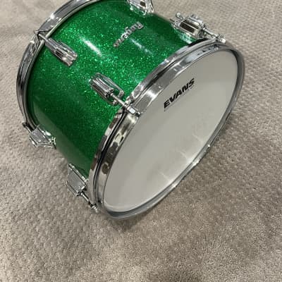 Rogers Dayton 13” Holiday Tom Late 60’s - Green Sparkle image 10