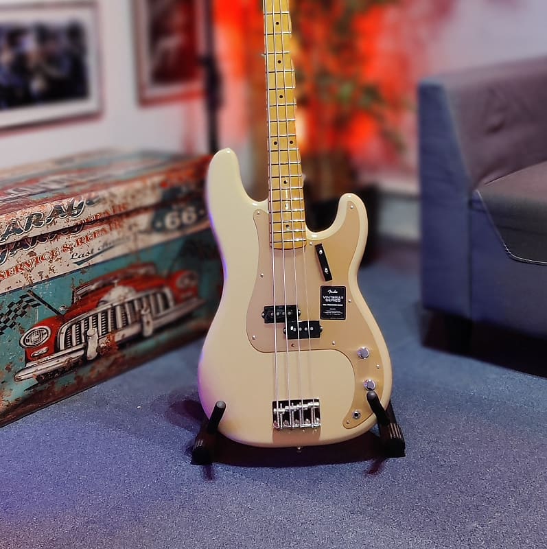 Fender VINTERA II 50S PRECISION BASS 2023 Maple Fingerboard Desert Sand Reverb Poland